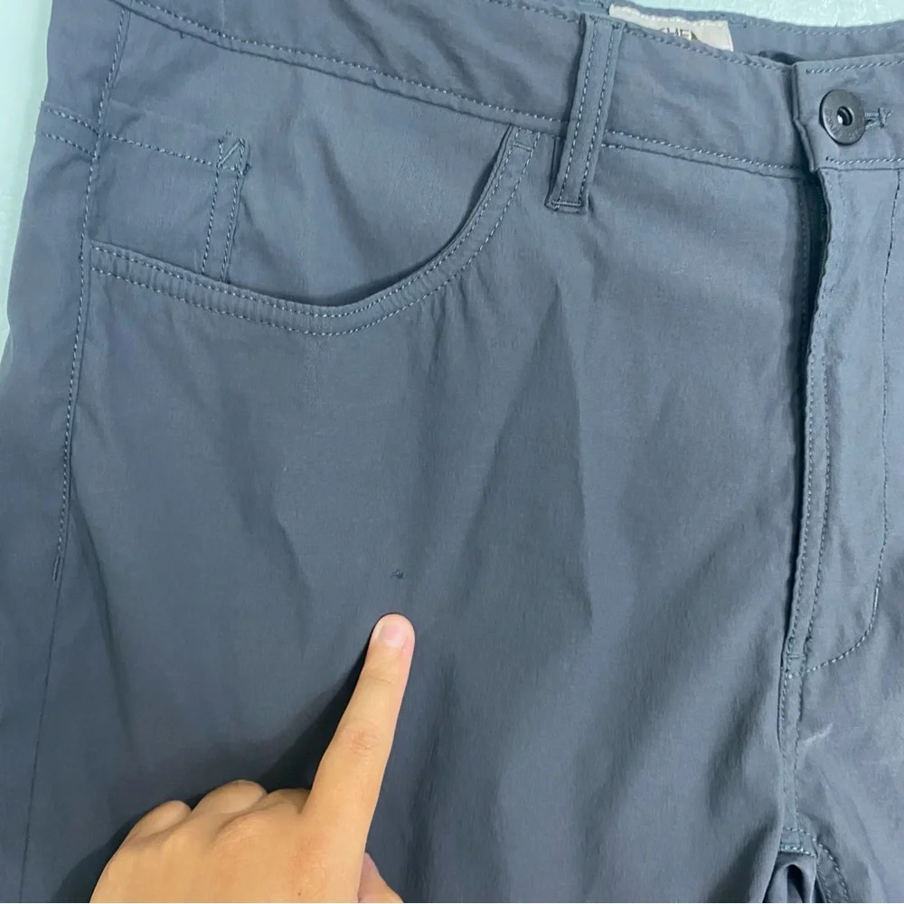 The North Face Sprag 5 Pocket Hiking Pants Gray Grey Sz 34‎